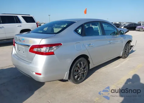 2015 Nissan Sentra S from USA, damaged, VIN 3N1AB7AP4FY362997